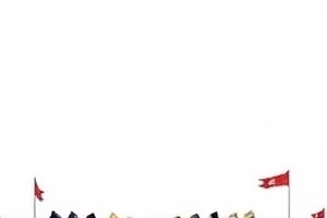 书店闭店公告封面，玻璃门上的手写通知
